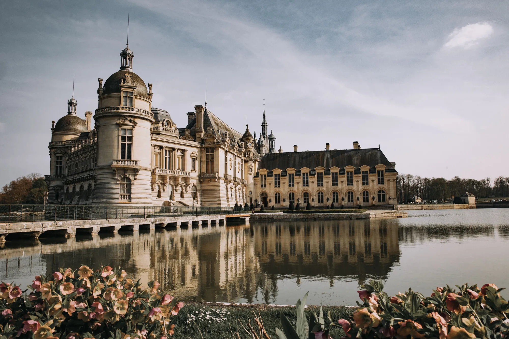 Château de Chantilly, cadre du concours d'élégance automobile