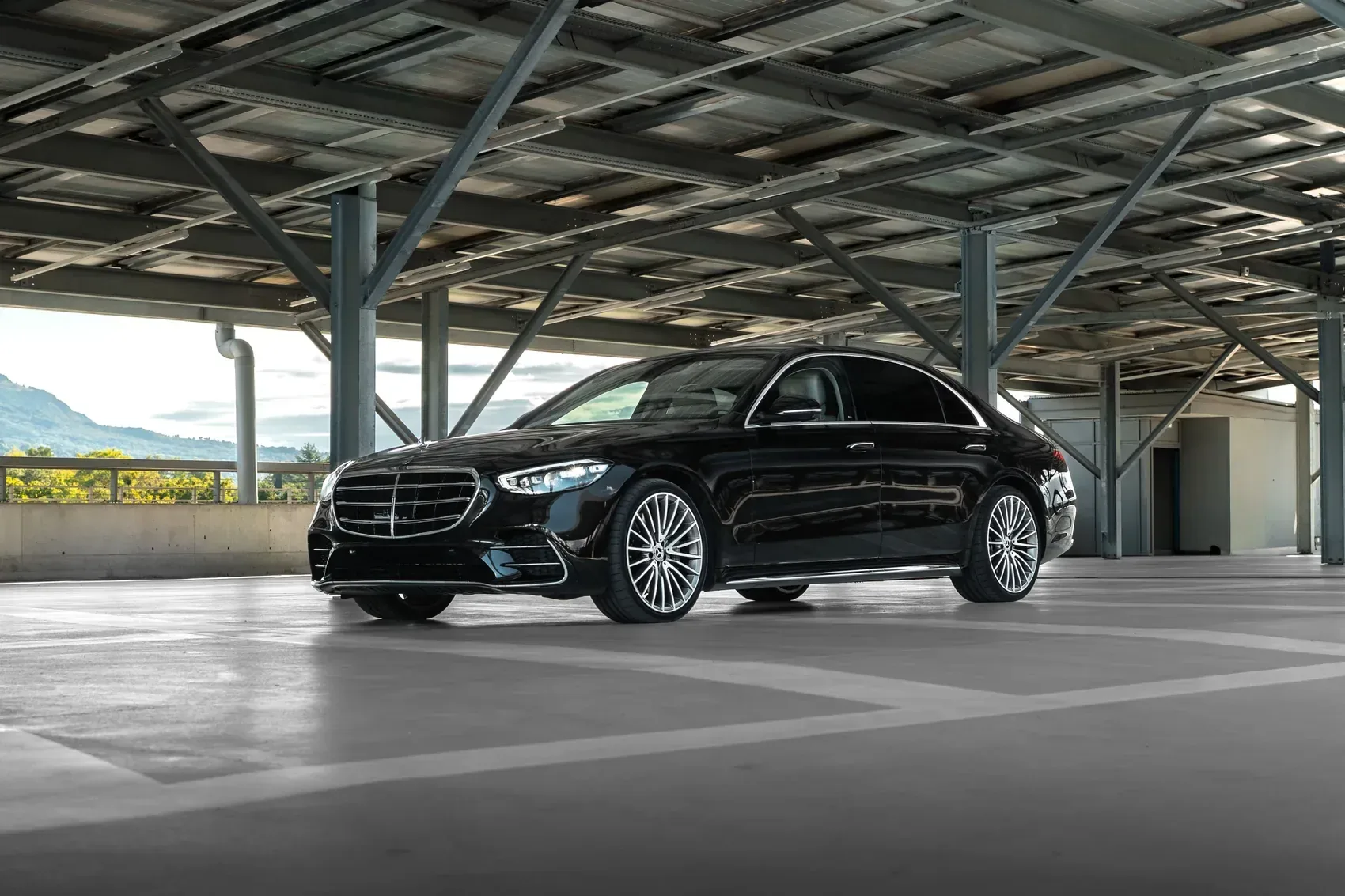 Mercedes-Benz Classe S, vue avant trois quarts