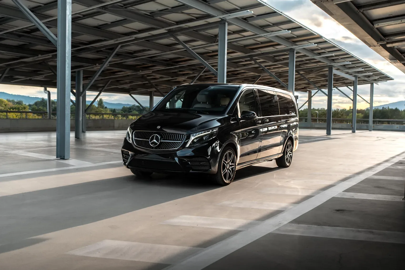 Mercedes-Benz Classe V, vue avant trois quarts